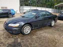 Salvage cars for sale at Austell, GA auction: 2001 Honda Accord EX