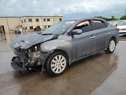 Salvage cars for sale at Wilmer, TX auction: 2016 Nissan Sentra S