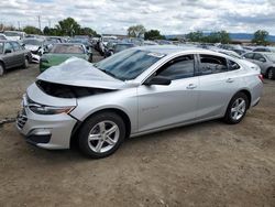 Carros salvage sin ofertas aún a la venta en subasta: 2019 Chevrolet Malibu LS