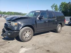 Salvage cars for sale at Dunn, NC auction: 2013 Ford Expedition EL Limited