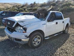 Salvage vehicles for parts for sale at auction: 2004 Ford F150 Supercrew