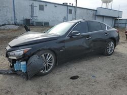 Salvage cars for sale at Chicago Heights, IL auction: 2019 Infiniti Q50 Luxe
