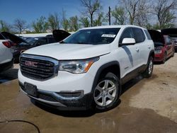 Salvage cars for sale from Copart Bridgeton, MO: 2019 GMC Acadia SLE