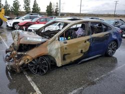 Salvage vehicles for parts for sale at auction: 2021 Toyota Corolla XSE