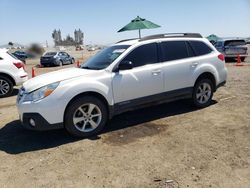 Salvage cars for sale at San Diego, CA auction: 2014 Subaru Outback 2.5I