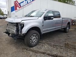 Salvage cars for sale at Woodburn, OR auction: 2022 Ford F350 Super Duty