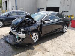 Salvage cars for sale at Savannah, GA auction: 2016 Chrysler 200 Limited