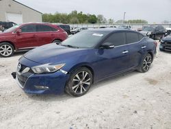 Salvage cars for sale at Lawrenceburg, KY auction: 2018 Nissan Maxima 3.5S