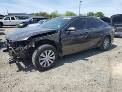 Salvage cars for sale at Sacramento, CA auction: 2019 Toyota Camry LE