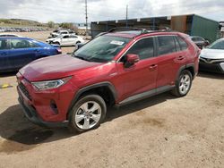 Salvage cars for sale at Colorado Springs, CO auction: 2019 Toyota Rav4 XLE