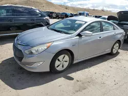 Salvage cars for sale from Copart Littleton, CO: 2015 Hyundai Sonata Hybrid