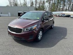 KIA Sedona LX salvage cars for sale: 2018 KIA Sedona LX