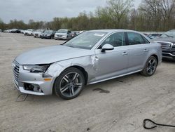 Salvage cars for sale from Copart Ellwood City, PA: 2018 Audi A4 Premium Plus