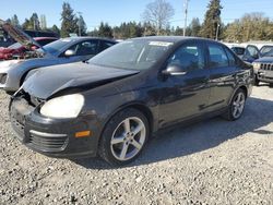 Salvage cars for sale at Graham, WA auction: 2009 Volkswagen Jetta S