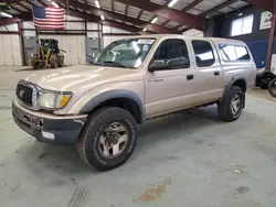 Salvage trucks for sale at East Granby, CT auction: 2001 Toyota Tacoma Double Cab