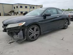Salvage cars for sale from Copart Wilmer, TX: 2016 Honda Accord Touring