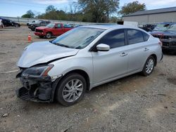 Salvage cars for sale at Chatham, VA auction: 2015 Nissan Sentra S
