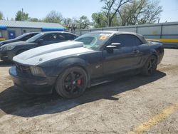 Salvage cars for sale at Wichita, KS auction: 2005 Ford Mustang GT