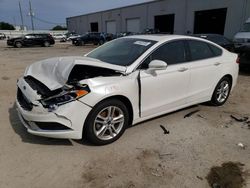 Salvage cars for sale from Copart Jacksonville, FL: 2018 Ford Fusion SE
