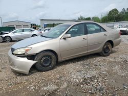 Salvage cars for sale at Memphis, TN auction: 2003 Toyota Camry LE