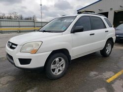 Salvage cars for sale at Rogersville, MO auction: 2009 KIA Sportage LX