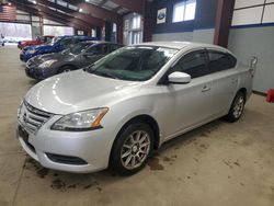 Nissan Sentra S Vehiculos salvage en venta: 2015 Nissan Sentra S