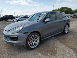 Salvage cars for sale at Oklahoma City, OK auction: 2013 Porsche Cayenne GTS