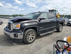 Salvage cars for sale from Copart Lumberton, NC: 2015 GMC Sierra K1500 SLT