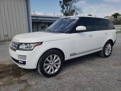 Salvage cars for sale from Copart Tulsa, OK: 2016 Land Rover Range Rover HSE