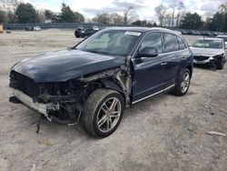 Salvage cars for sale at Madisonville, TN auction: 2017 Audi Q5 Premium Plus