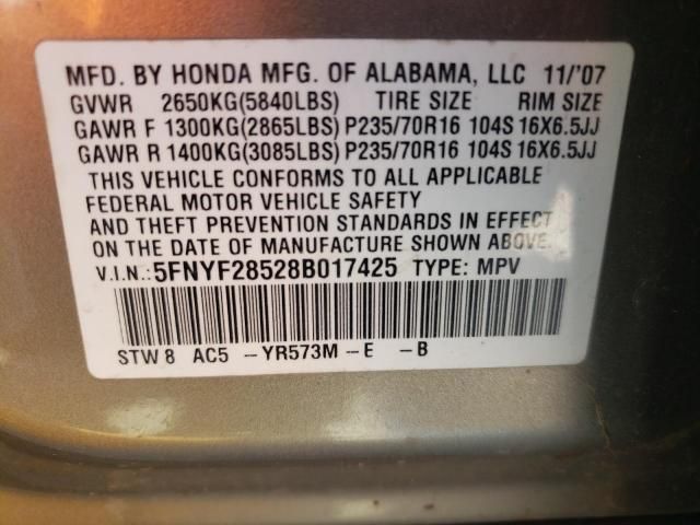 2008 Honda Pilot EXL