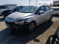 Salvage cars for sale at Chicago Heights, IL auction: 2020 Nissan Versa SV