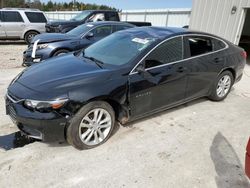 Salvage cars for sale at Franklin, WI auction: 2018 Chevrolet Malibu LT