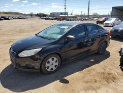 Salvage cars for sale at Colorado Springs, CO auction: 2014 Ford Focus S