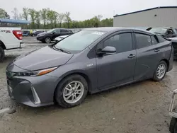 Salvage cars for sale from Copart Spartanburg, SC: 2017 Toyota Prius Prime