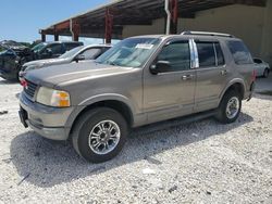 Salvage cars for sale from Copart Homestead, FL: 2002 Ford Explorer XLT