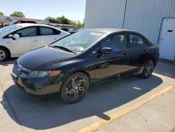 Honda Civic LX salvage cars for sale: 2007 Honda Civic LX