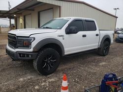 Ford salvage cars for sale: 2018 Ford F150 Supercrew