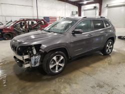 Salvage cars for sale from Copart Avon, MN: 2019 Jeep Cherokee Limited