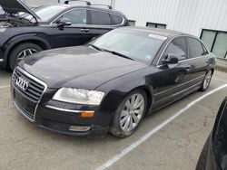 Salvage cars for sale at Vallejo, CA auction: 2008 Audi A8 L Quattro