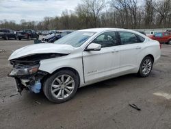 Salvage cars for sale from Copart Ellwood City, PA: 2018 Chevrolet Impala LT