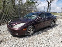 Salvage cars for sale at Cicero, IN auction: 2002 Lexus ES 300