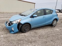Salvage cars for sale at Temple, TX auction: 2015 Toyota Prius C