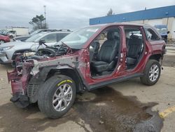 Salvage cars for sale at Woodhaven, MI auction: 2022 Jeep Grand Cherokee Limited