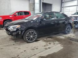 Salvage cars for sale from Copart Ham Lake, MN: 2016 Toyota Corolla L