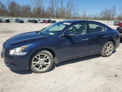 Salvage cars for sale at Leroy, NY auction: 2014 Nissan Maxima S