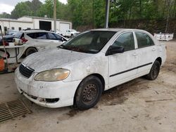 Salvage cars for sale at Hueytown, AL auction: 2007 Toyota Corolla CE