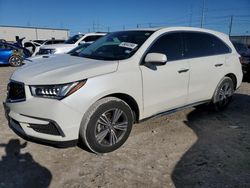 Salvage cars for sale at Haslet, TX auction: 2018 Acura MDX