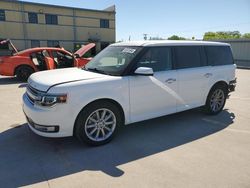 Salvage cars for sale from Copart Wilmer, TX: 2019 Ford Flex Limited