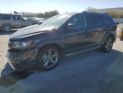 Salvage cars for sale from Copart Las Vegas, NV: 2017 Dodge Journey Crossroad